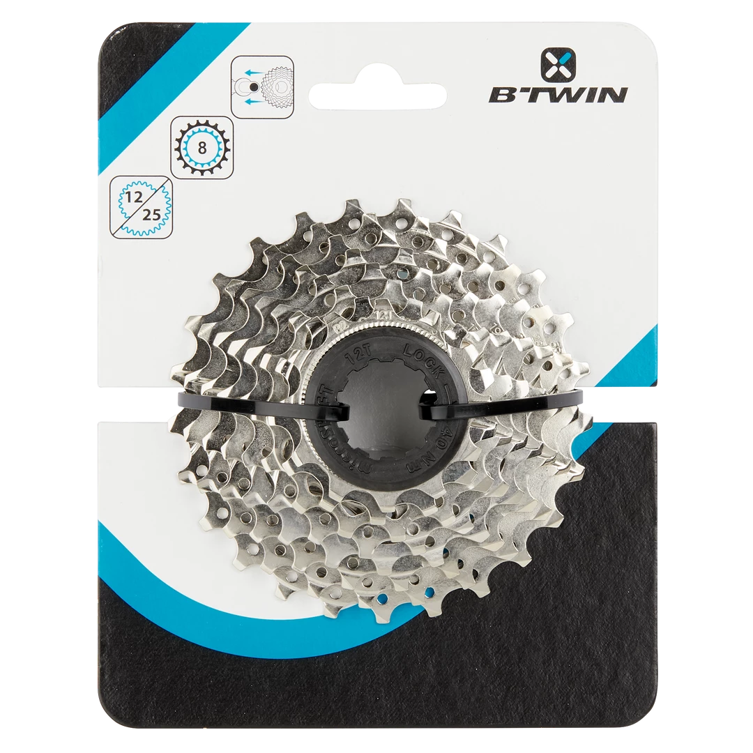 Btwin 8-Speed 12x25 Cassette