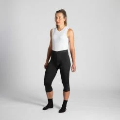 Road & Gravel Biking Van Rysel 900, Bibless Cropped Tights, Women's