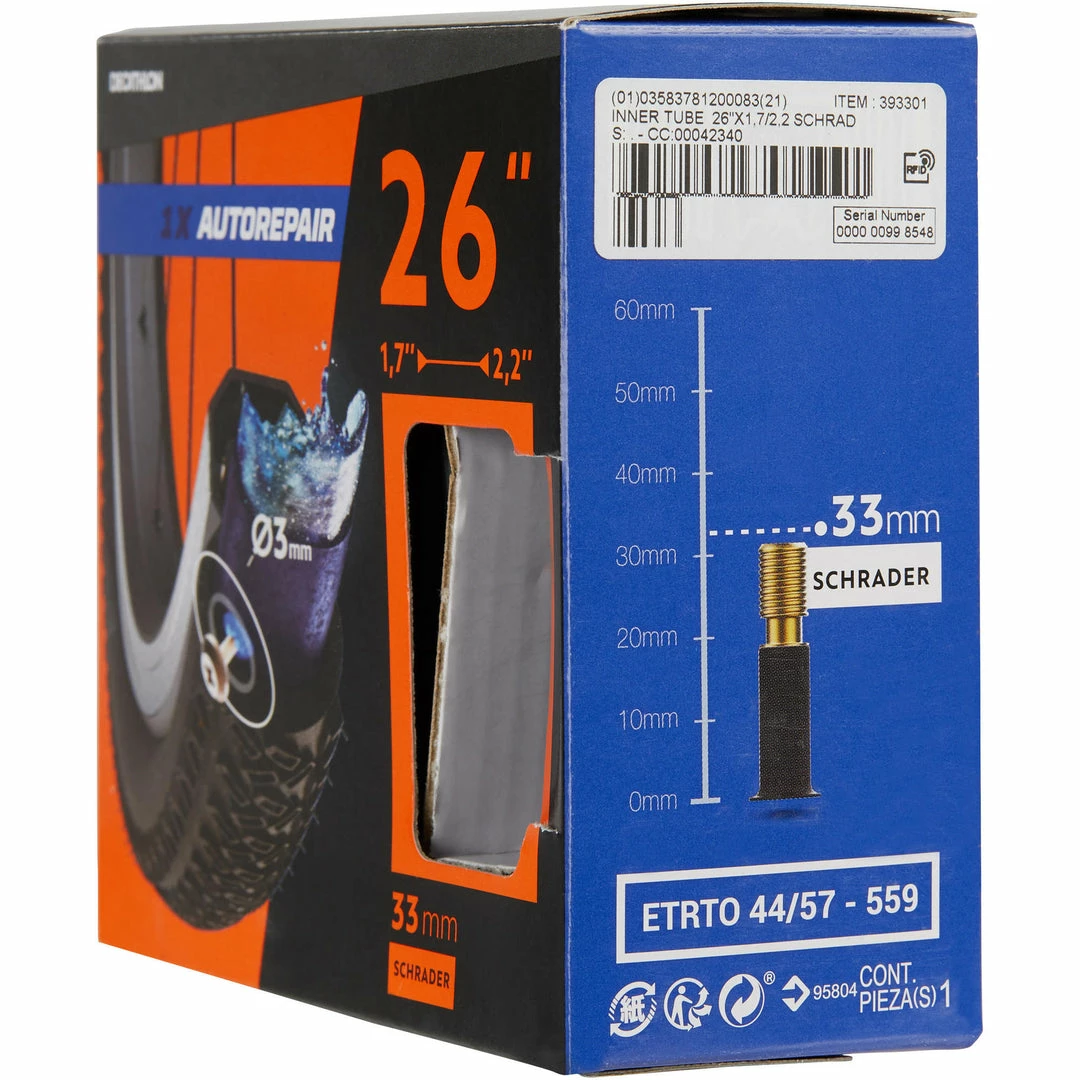 Best reviews of โ City Biking Btwin 26" X 1.7-2.2" Schrader Inner Tube Self Repairing ๐ฅฐ 3 City Biking Btwin 26" X 1.7-2.2" Schrader Inner Tube Self Repairing