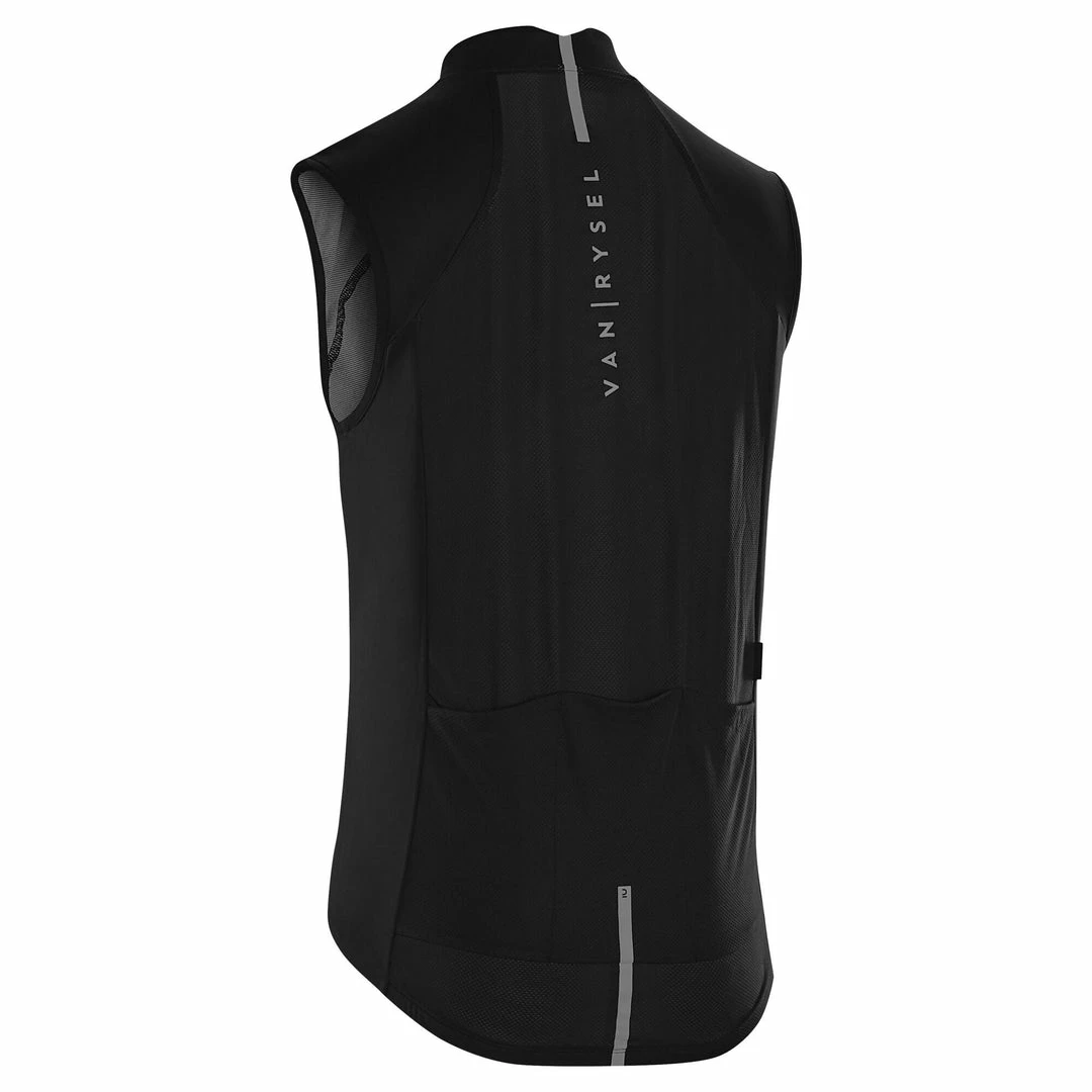 Van Rysel Racer, Windproof Road Cycling Vest, Men's Road & Gravel Biking