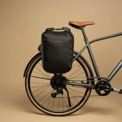 Road & Gravel Biking Elops 500, 20 L Waterproof Pannier Rack Bike Bag