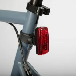 City Biking Elops ST110, Bike Light Set Front/Rear Battery-Powered LED
