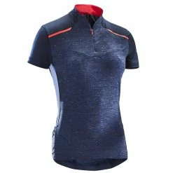 Triban 500, Short Sleeved Cycling Jersey, Women's
