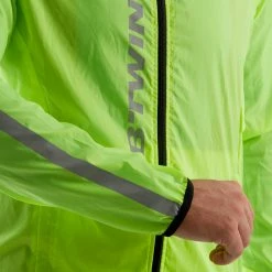 Btwin Men's Road Cycling Cycle Touring Showerproof Jacket 100 Road & Gravel Biking