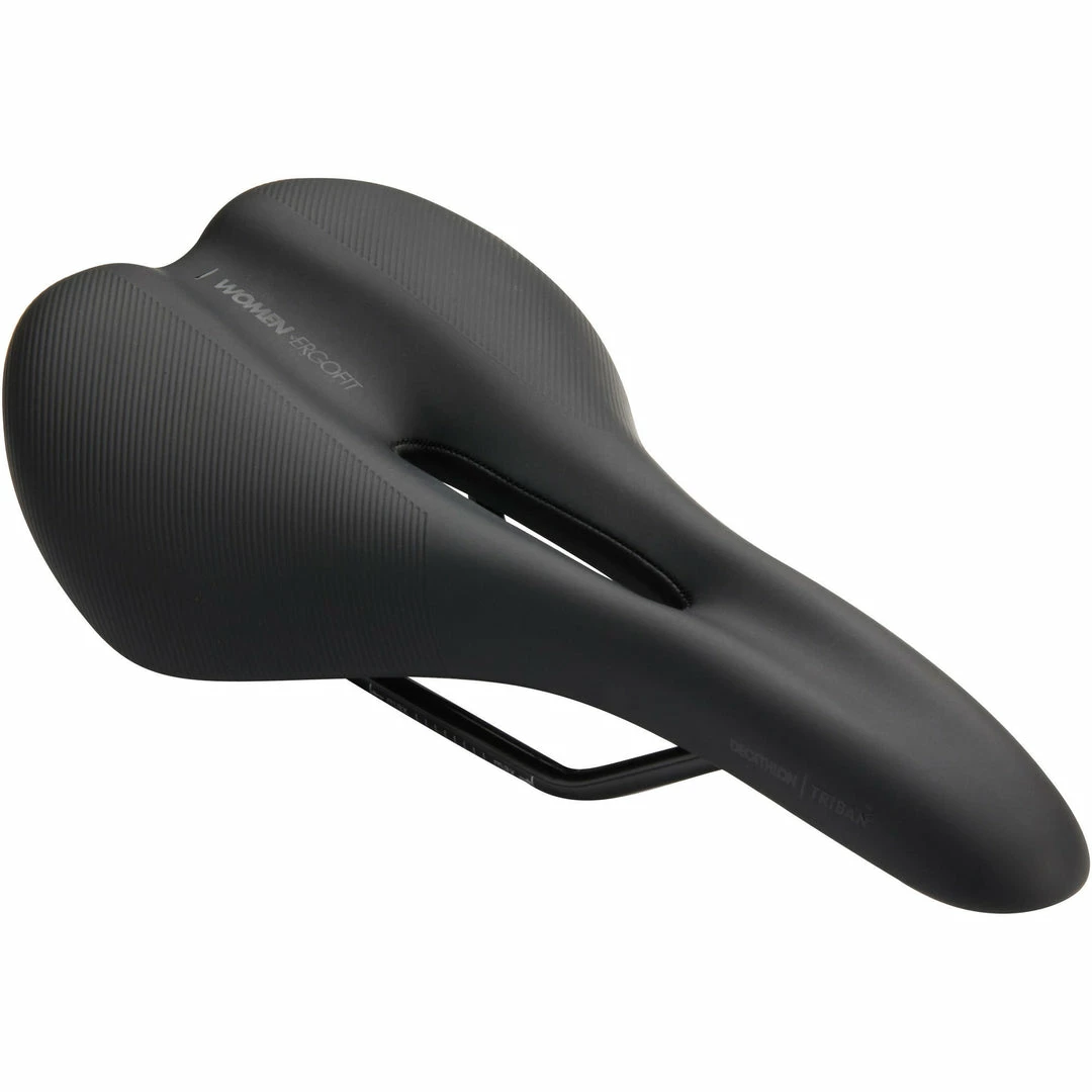 Btwin 500, Comfort Bike Seat, Women's Mountain Biking