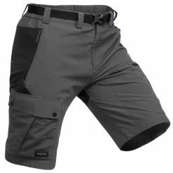 Road & Gravel Biking Forclaz Trek 500, Hiking Shorts, Men's