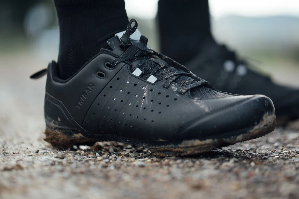 Budget ๐ Triban GRVL500, Road And Gravel Cycling Lace-Up SPD ๐ Shoes โญ 7 Triban GRVL500, Road And Gravel Cycling Lace-Up SPD Shoes