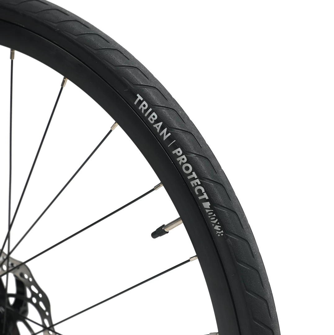 Deals ⭐ Road & Gravel Biking Triban RC120, Flat Bar Disc Brake Road Bike 🔔 9 Road & Gravel Biking Triban RC120, Flat Bar Disc Brake Road Bike