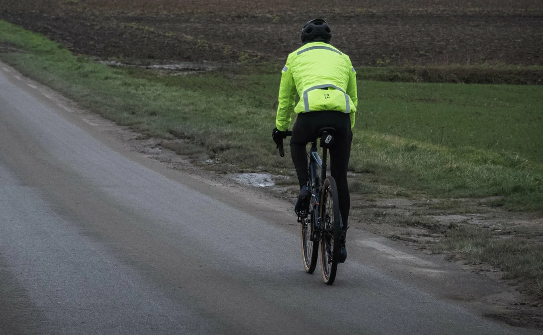 Road & Gravel Biking Triban RC120, Visible Road Cycling Jacket, Men's