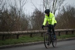 Road & Gravel Biking Triban RC120, Visible Road Cycling Jacket, Men's