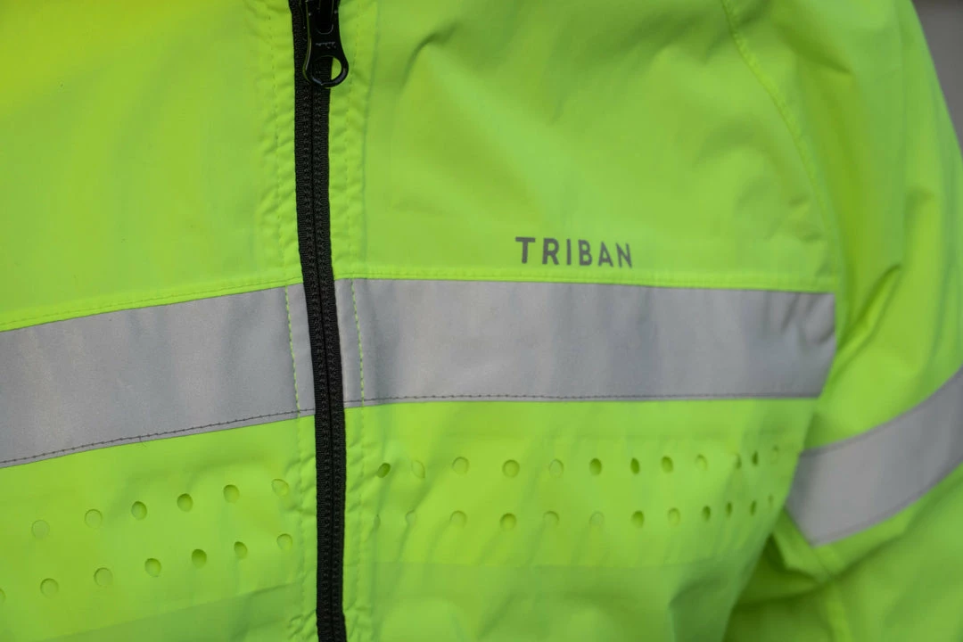 Road & Gravel Biking Triban RC120, Visible Road Cycling Jacket, Men's