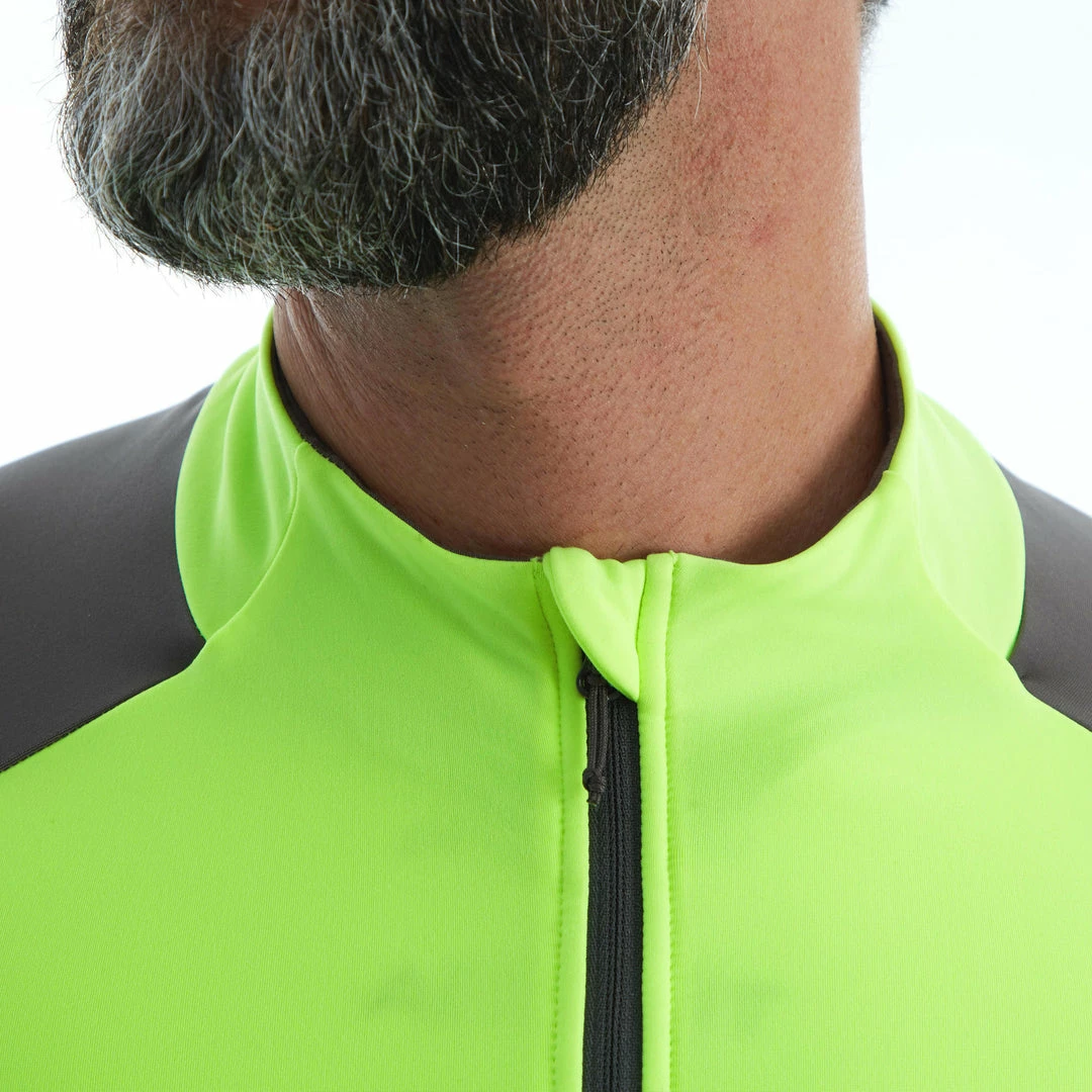 Triban RC500, Long-Sleeved Road Cycling Bike Touring Jersey, Men's Road & Gravel Biking