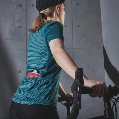 Triban 500, Short Sleeved Cycling Jersey, Women's