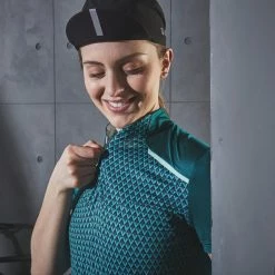 Triban 500, Short Sleeved Cycling Jersey, Women's