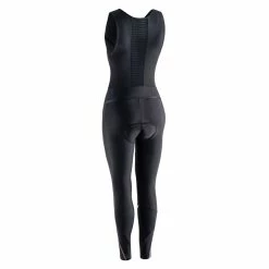 Van Rysel Road & Gravel Biking Quick Zip Winter Cycling Bib Tights, Women's