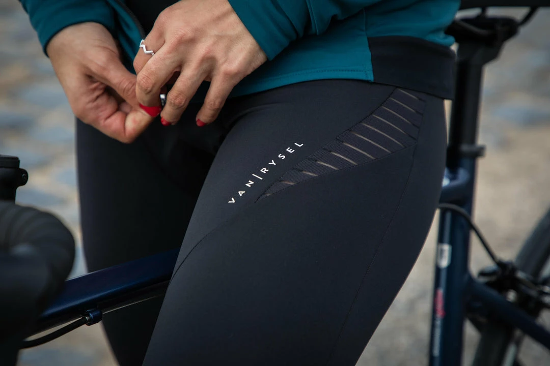Brand new ๐คฉ Van Rysel Bibless Racing Cropped Leggings, ๐ฉ Women's Road & Gravel Biking ๐ฅฐ 3 Van Rysel Bibless Racing Cropped Leggings, Women's Road & Gravel Biking