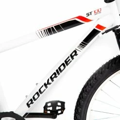 Btwin Kids' Bikes Rockrider ST100, Mountain Bike, 24'', Kids 4'5