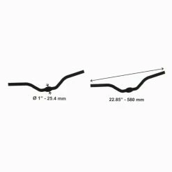 City Biking Btwin, 25.4 Mm Leisure Handlebar