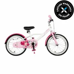 Btwin HYC500, Girls' Hybrid Bike, 16", Kids' 3'7" To 4'0"