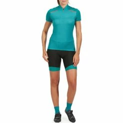B Twin Women's Cycling Bibless Shorts 500 Road & Gravel Biking