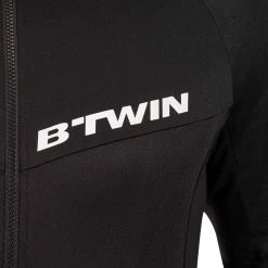 Btwin Men's Biking Long Sleeved Jersey 500 Road & Gravel Biking