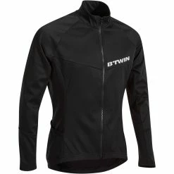 Btwin Men's Biking Long Sleeved Jersey 500 Road & Gravel Biking