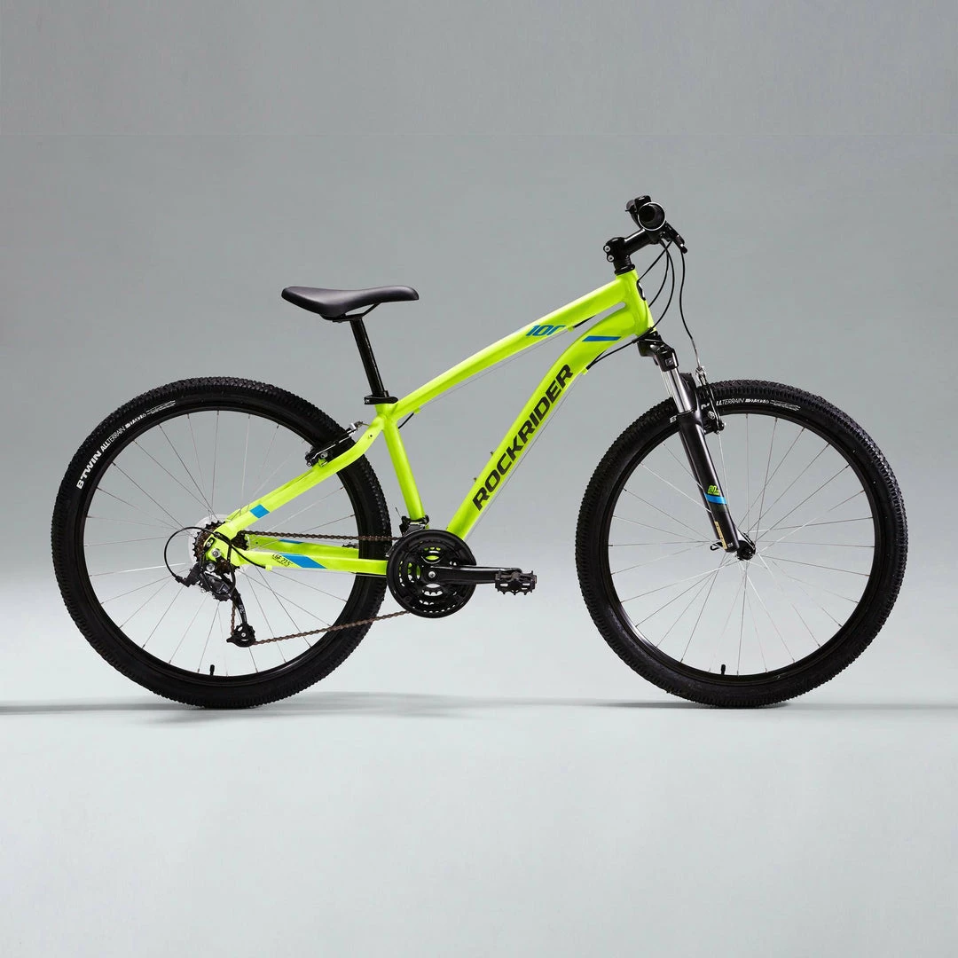 Discount ✔️ B Twin Mountain Biking Rockrider ST100, Mountain Bike, 27.5" 🎉 3 B Twin Mountain Biking Rockrider ST100, Mountain Bike, 27.5"