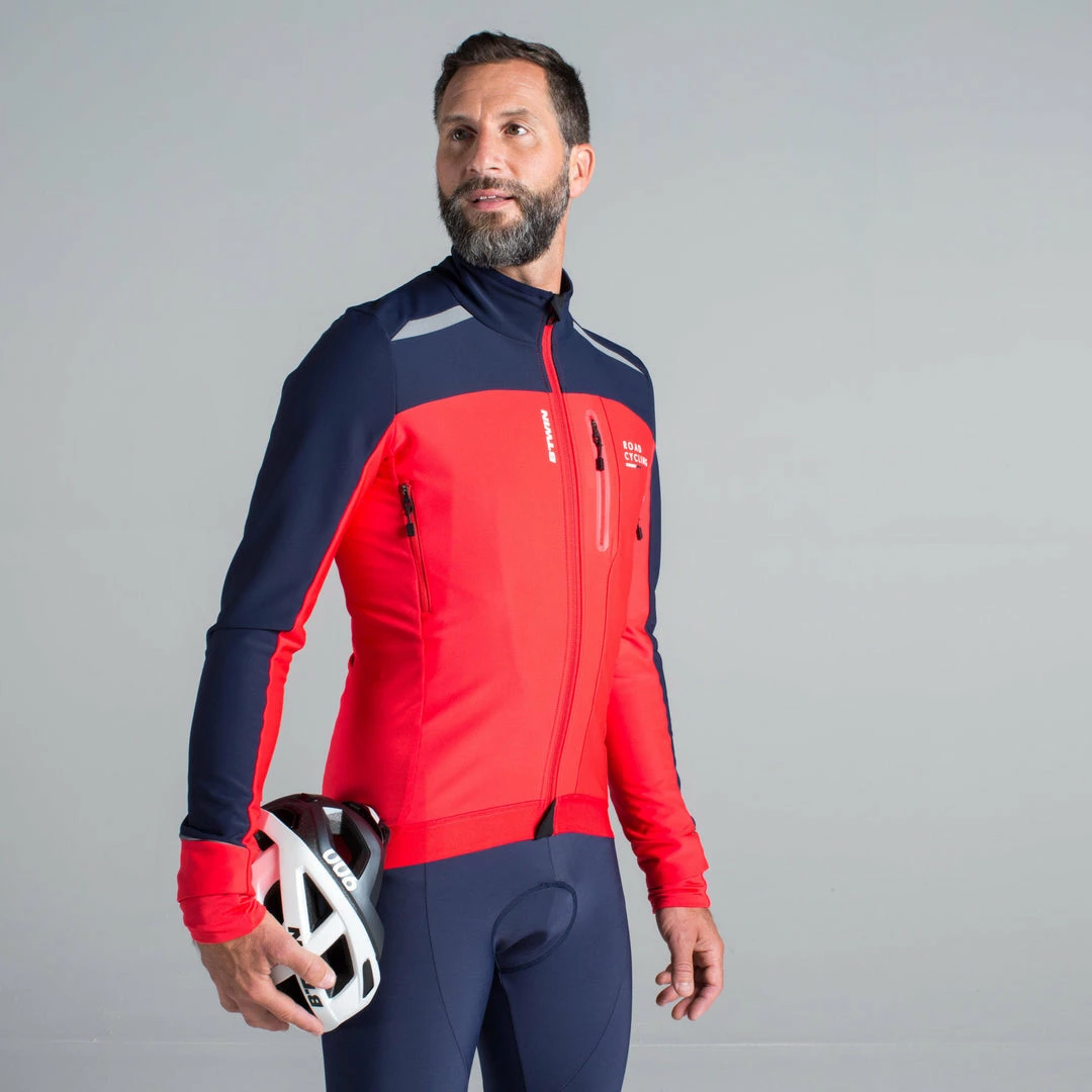 Hot Sale ✨ Btwin Road & Gravel Biking Road Cycling Touring Cold Weather Jacket 500 💯 21 Btwin Road & Gravel Biking Road Cycling Touring Cold Weather Jacket 500
