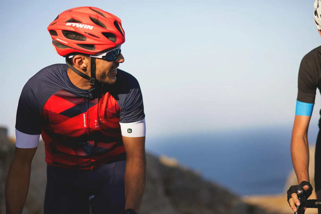 Triban Cycling Short-Sleeved Jersey RoadC 900