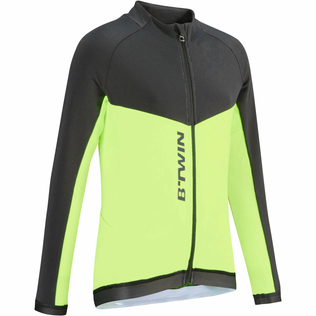 Buy 🛒 Btwin 900, Long Sleeve Jersey, Kids' Road & Gravel Biking 🎉 1 Btwin 900, Long Sleeve Jersey, Kids' Road & Gravel Biking