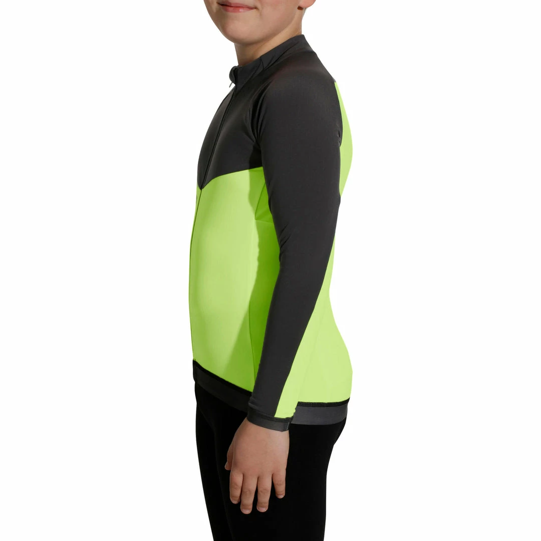 Buy 🛒 Btwin 900, Long Sleeve Jersey, Kids' Road & Gravel Biking 🎉 5 Btwin 900, Long Sleeve Jersey, Kids' Road & Gravel Biking