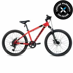 Btwin Kids' Bikes Rockrider ST900, Mountain Bike, 24", Kids 4'5" To 4'11"