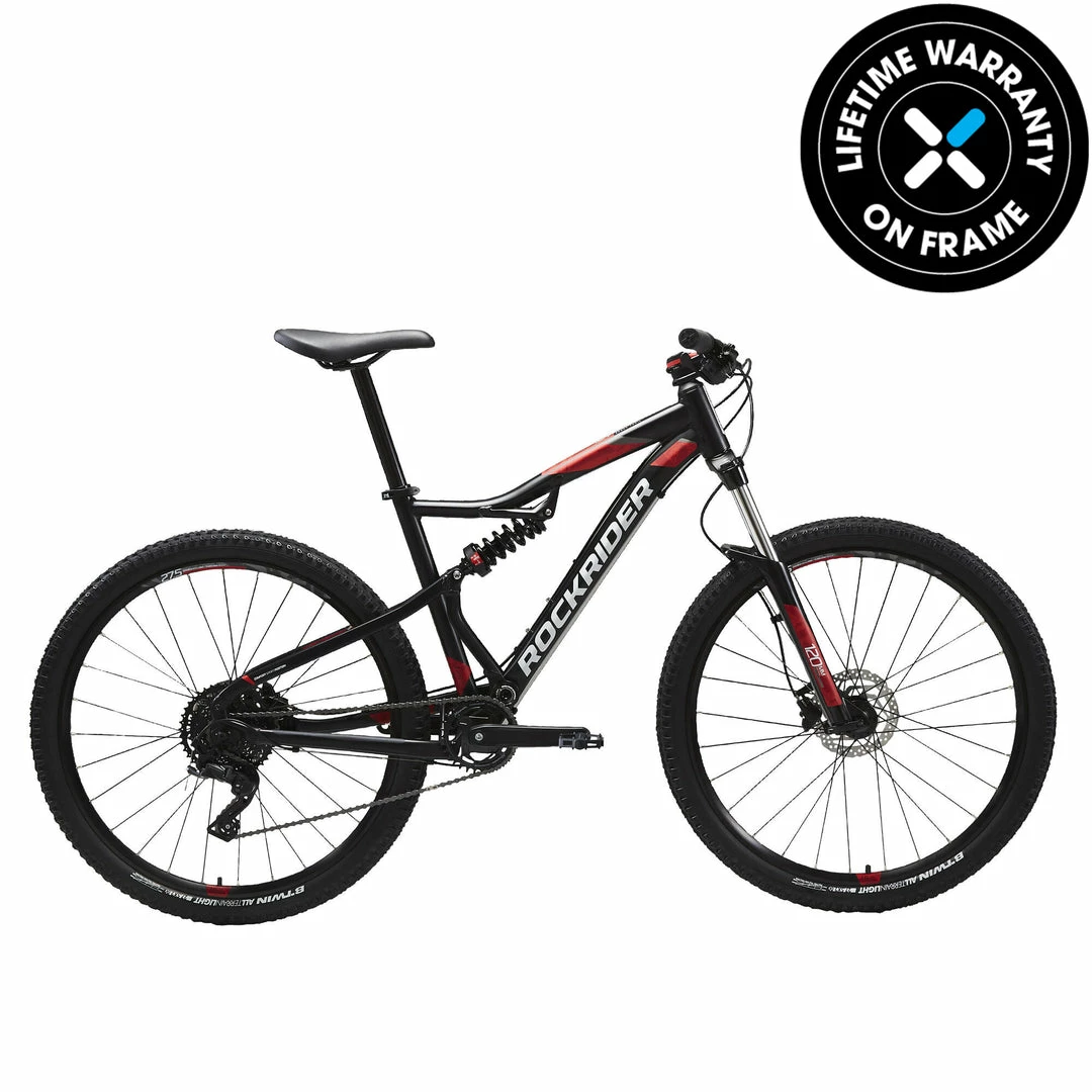 Best Pirce ❤️ Rockrider ST530S, Full Suspension Mountain Bike, 27.5" ✔️ 1 Rockrider ST530S, Full Suspension Mountain Bike, 27.5"