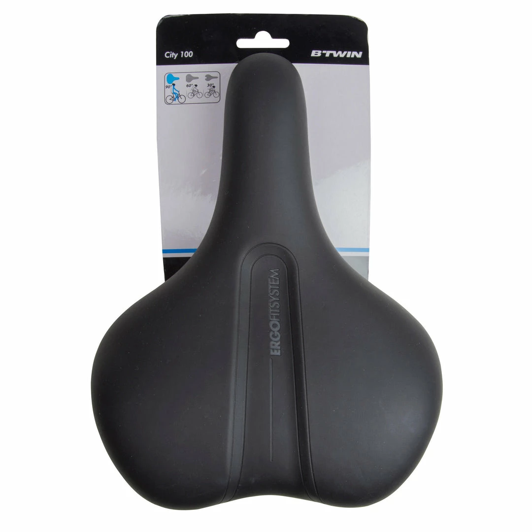 Btwin 100, City Bike Saddle City Biking