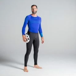 Road & Gravel Biking Triban RC520, Cold Weather Long Bibless Road Cycling Tights, Men's