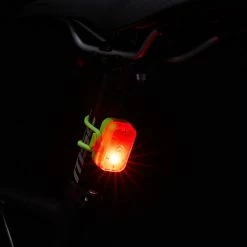 Elops CL500, Bike Front/Rear USB LED Light Road & Gravel Biking