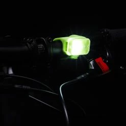 Elops CL500, Bike Front/Rear USB LED Light Road & Gravel Biking