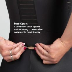 Van Rysel Quick-Zip Sport Cycling Bib Shorts, Women's Road & Gravel Biking